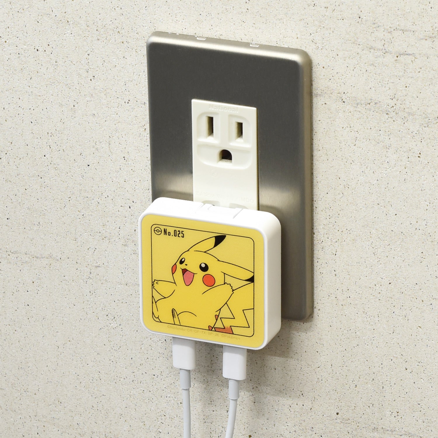 Pikachu USB adapter packaging, sourced directly from Japan with JAN code