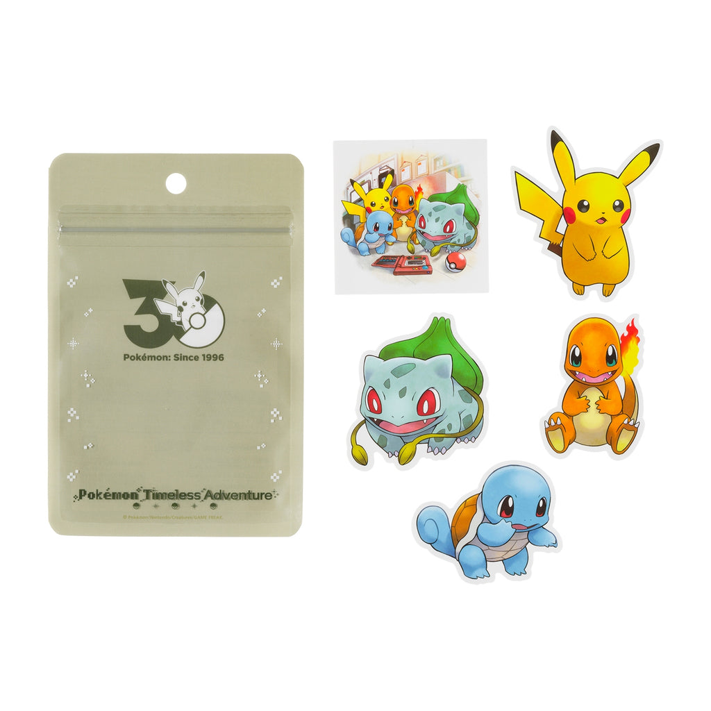 Sticker set Pokémon Timeless Adventure Kanto