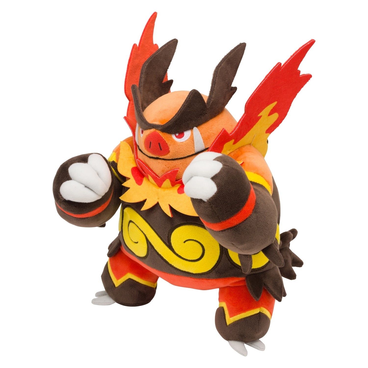 Pokemon Enbuo plush, adorable design, ships from Japan