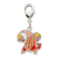 National Encyclopedia Metal Charm 631 from Japan, featuring a detailed Pokemon character