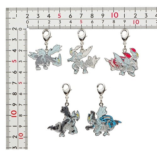 Official Pokemon Center Japan Metal Charm, collectible item with Pokemon character and Japanese packaging