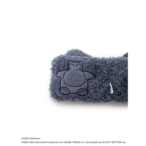 Back of the Gelato Pique Snorlax Hair Band packaging, with Japanese text and Pokemon Center logo