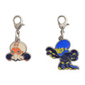 National Encyclopedia Metal Charm 852/853 from Japan, featuring detailed Pokemon character design