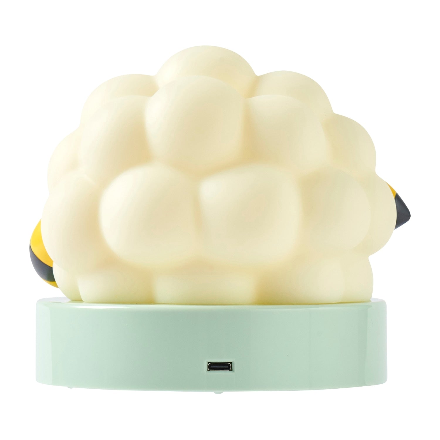 Collectible Mareep Clock with 13.4×15.3×12.6 cm dimensions from Japan