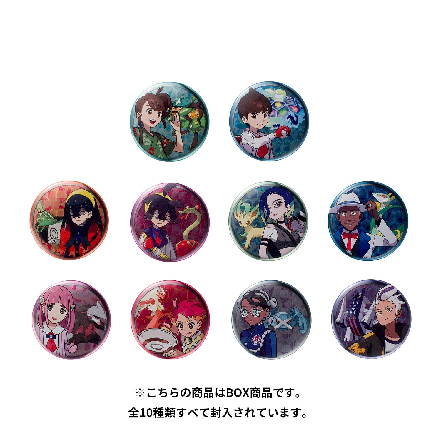Pokemon Can Badge Collection ~Zero's Treasure Edition~ BOX, colorful enamel pin from Japan