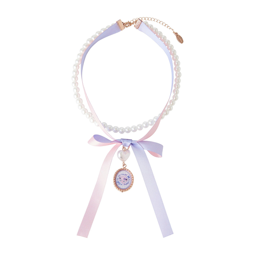 Reversible double choker Don’t Attack Me Pudding