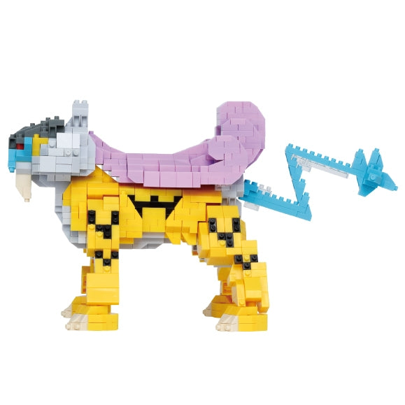 Japanese anime Nanoblock Raikou Deluxe Edition collectible with rare bolts