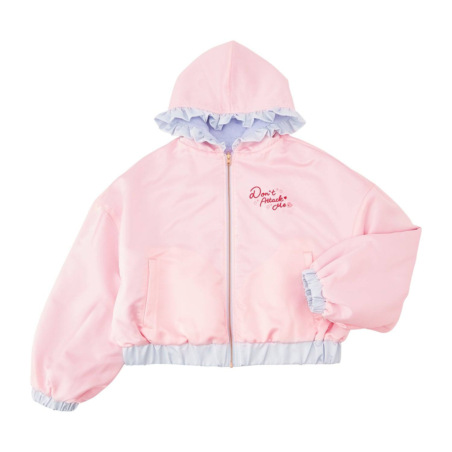 Reversible blouson Don’t Attack Me