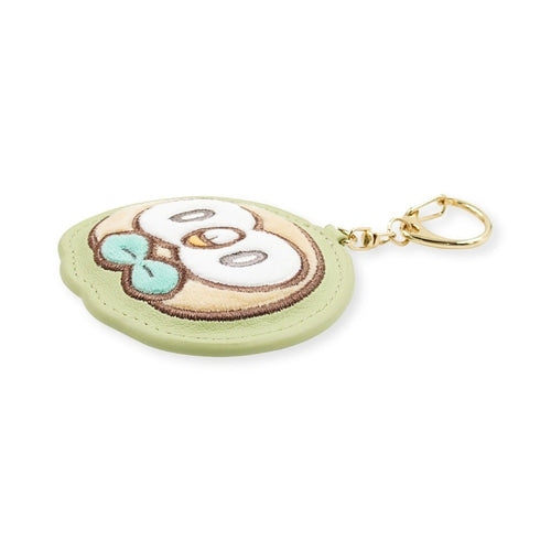 Rowlet keychain figure with flying pose, sourced from Japan