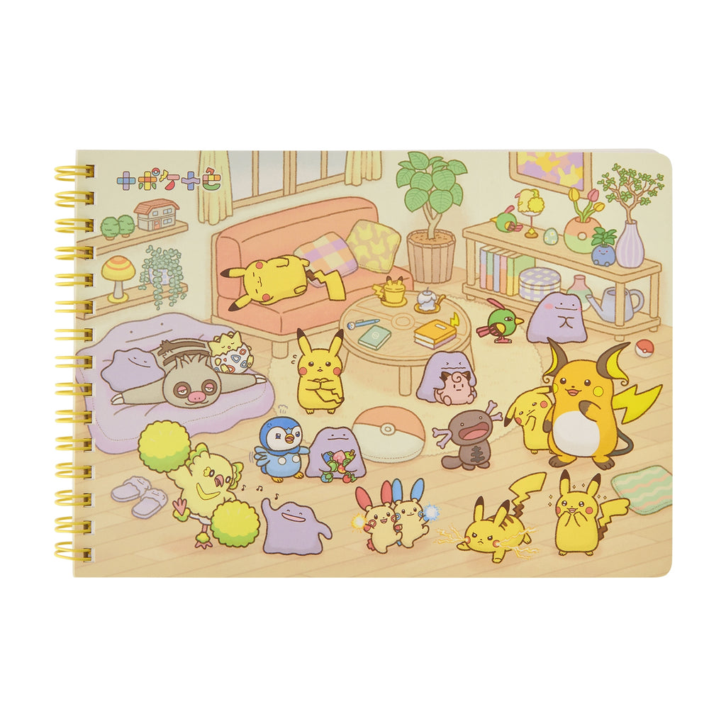 Pokemon A5 Ring Notebook with 10 pockets and 10 colors from Japan