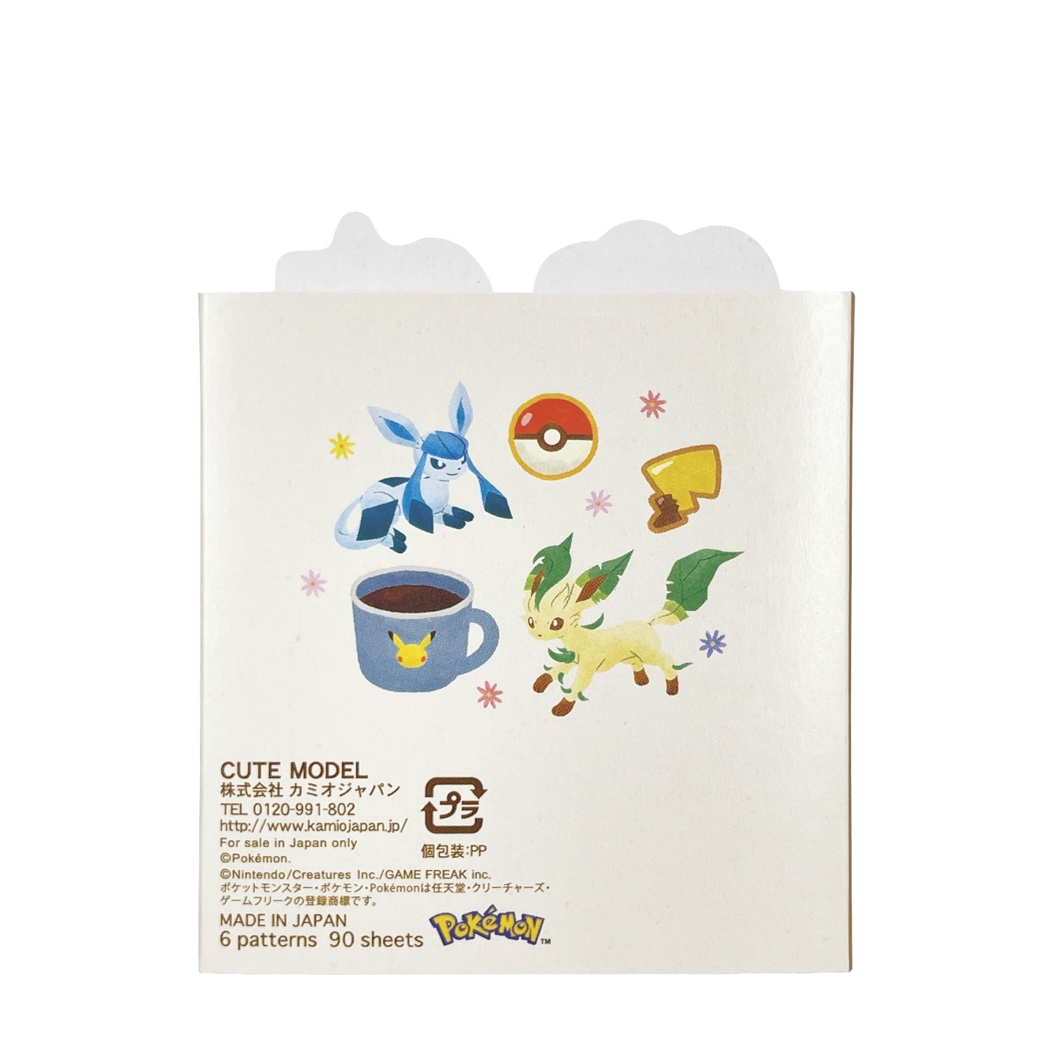 Pokemon Japan notebook with unique artwork from Japan