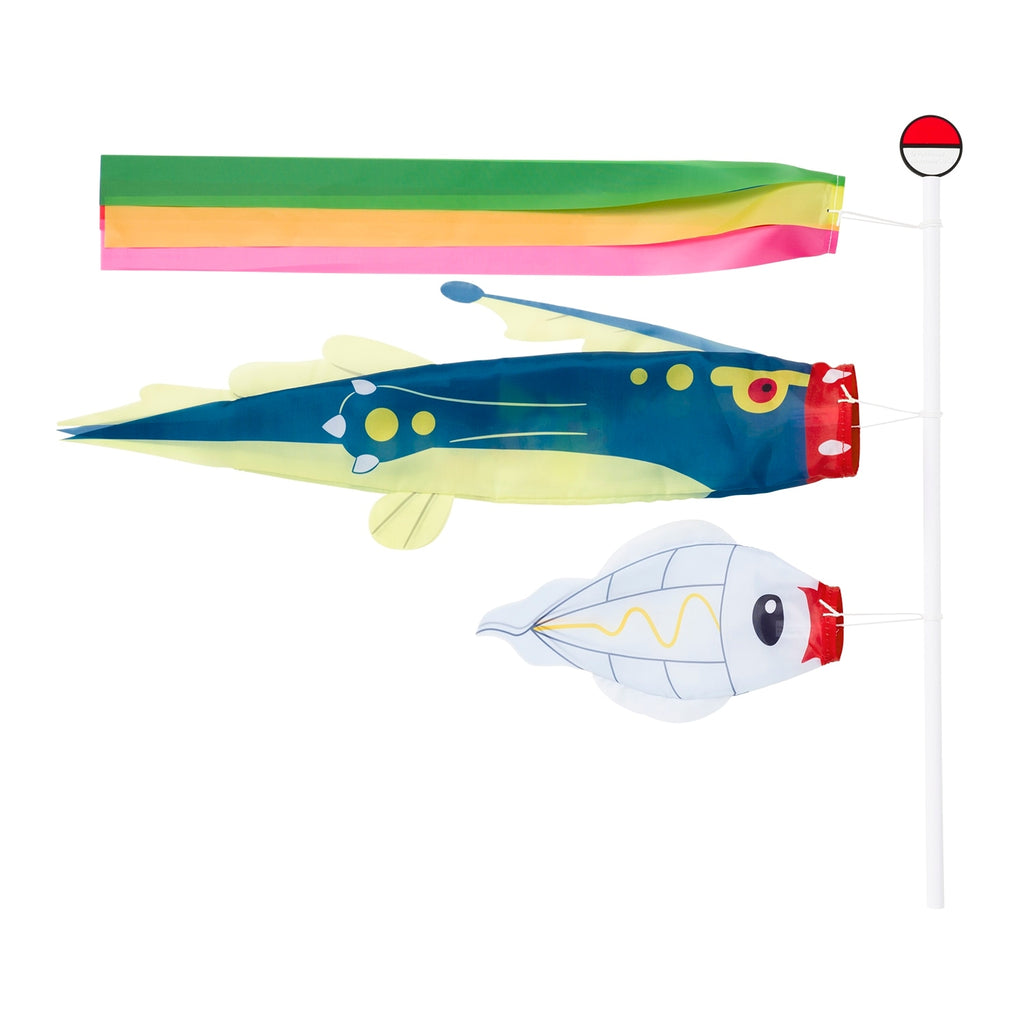 Official Pokemon Center Eelektross streamer with detailed design from Japan