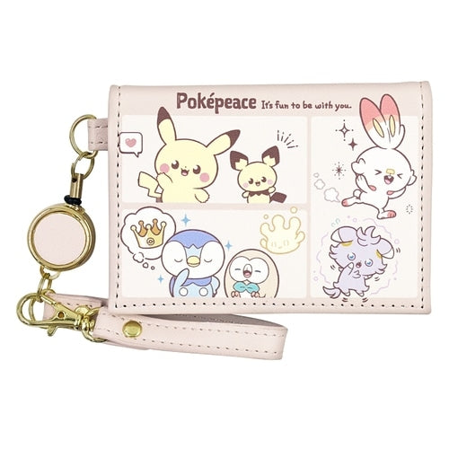 Bi-fold pass case collection pocket piece