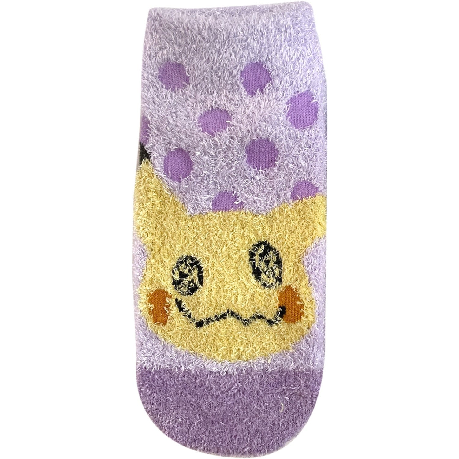 Fluffy socks Mimikyu dots (23-25cm)