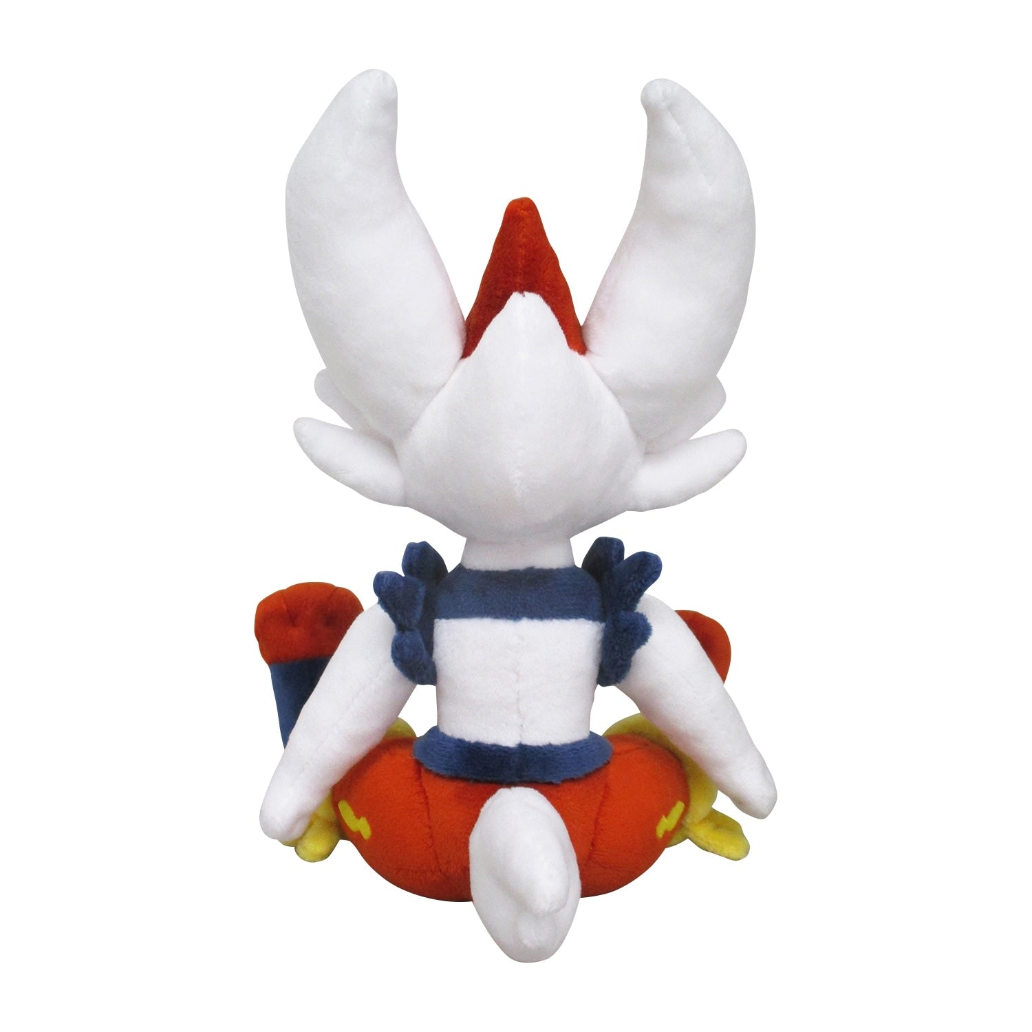 Japanese Aceburn plush toy with official Pokemon Center tag