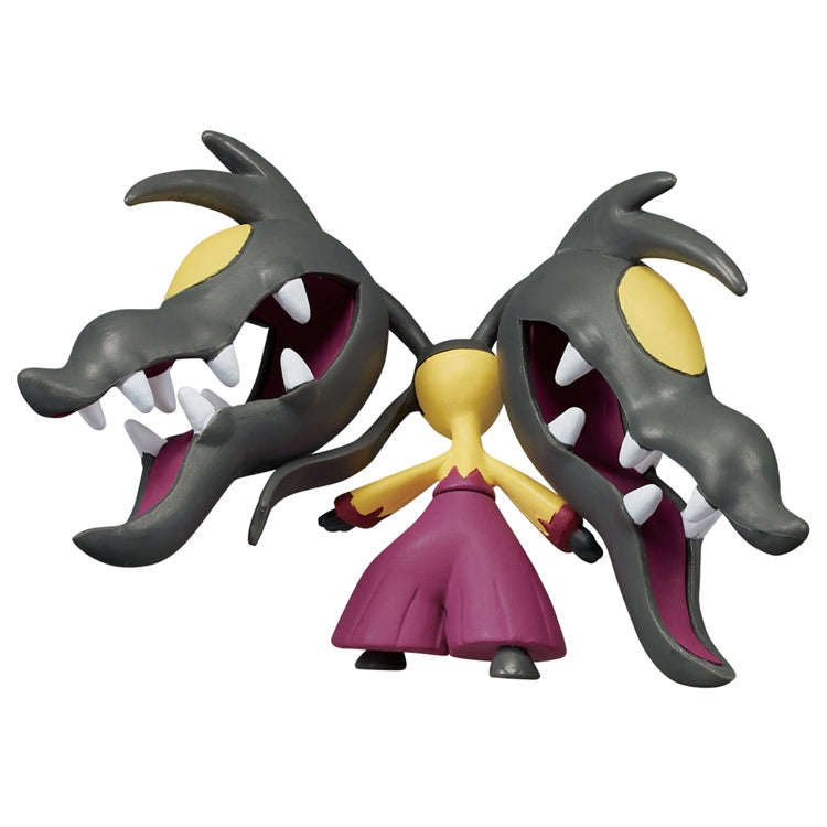 Japanese Moncolle Megacchito figure, back view with details