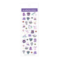 Pokemon Sticker with vibrant purple design from Japan, featuring a unique character