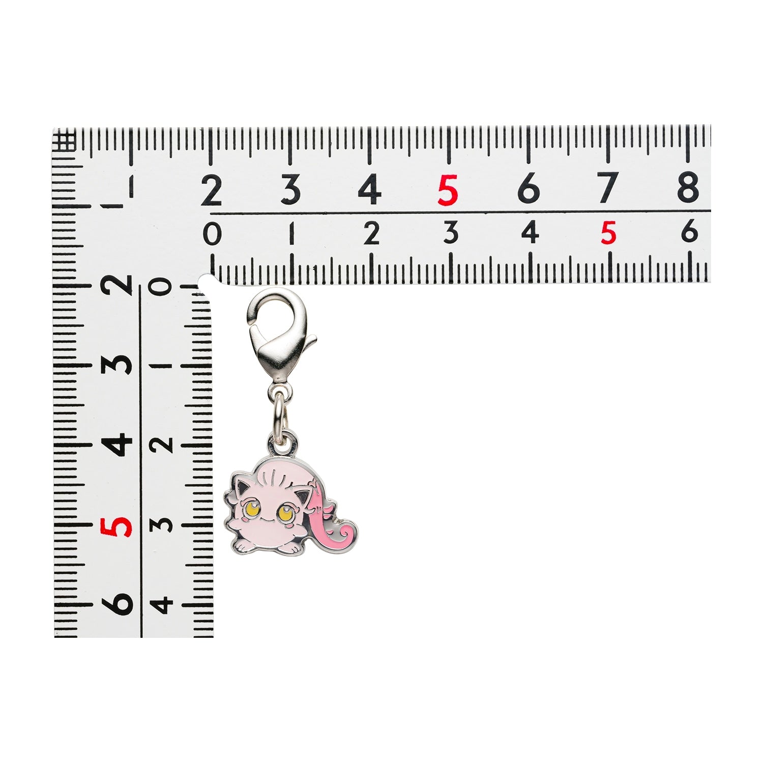 Pokemon Metal Charm collectible item from Japan, with official licensing and intricate details