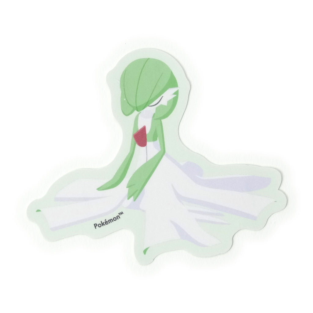 Pokemon Sleep Die-cut Sticker Gardevoir design from Japan, featuring a Psychic Fairy-type Pokemon