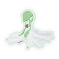 Pokemon Sleep Die-cut Sticker Gardevoir design from Japan, featuring a Psychic Fairy-type Pokemon