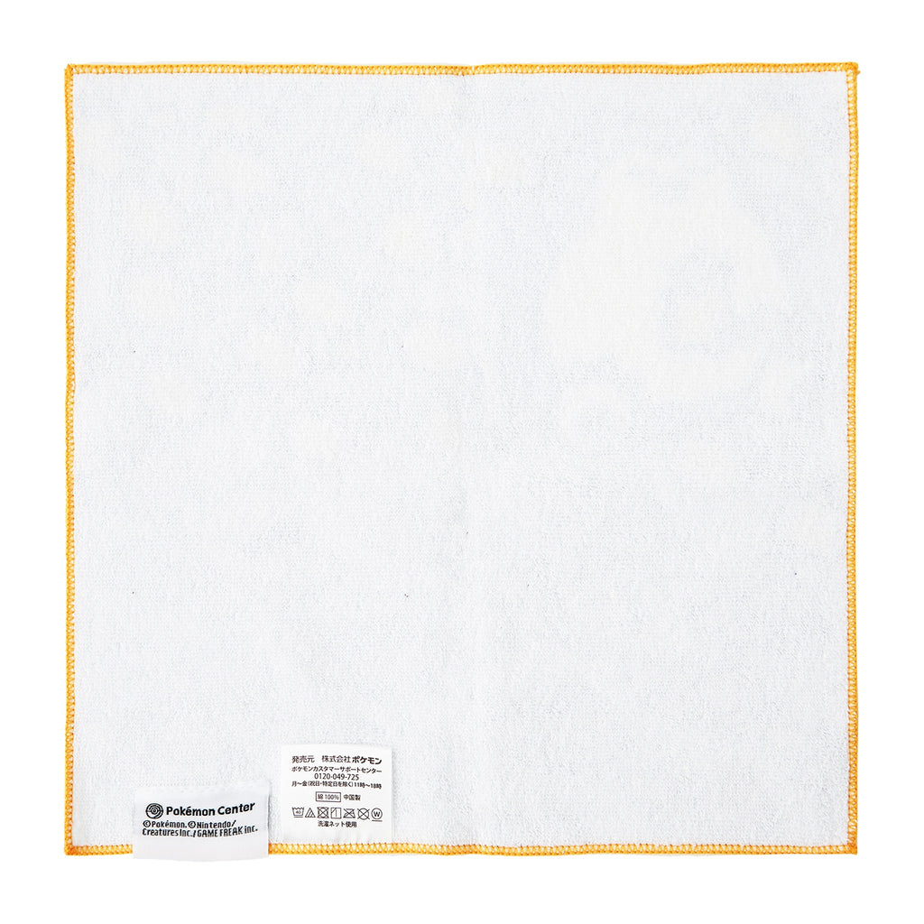 Authentic Japanese Pokemon Nyu Pikachu Eevee hand towel with vibrant colors