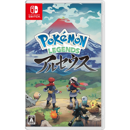 Pokémon LEGENDS Arceus game software with Japanese packaging from Japan