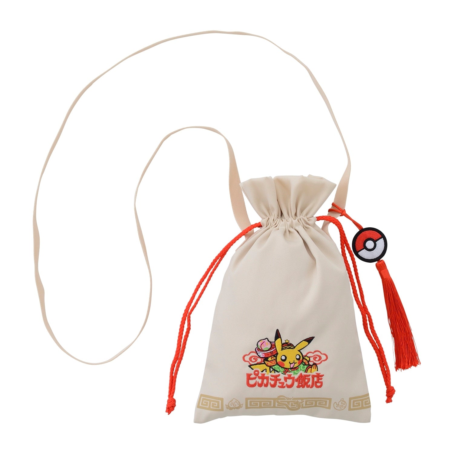 Drawstring bag Pikachu Hanten Pikachu