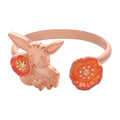 Pokemon Ring Fleur de Coquelicot with floral design from Japan
