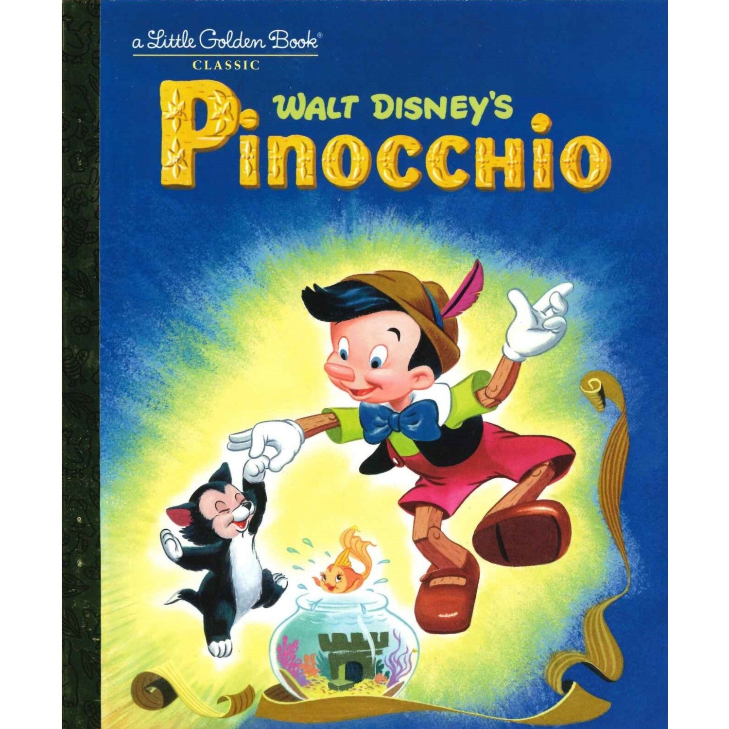 "Pinocchio" English version picture book