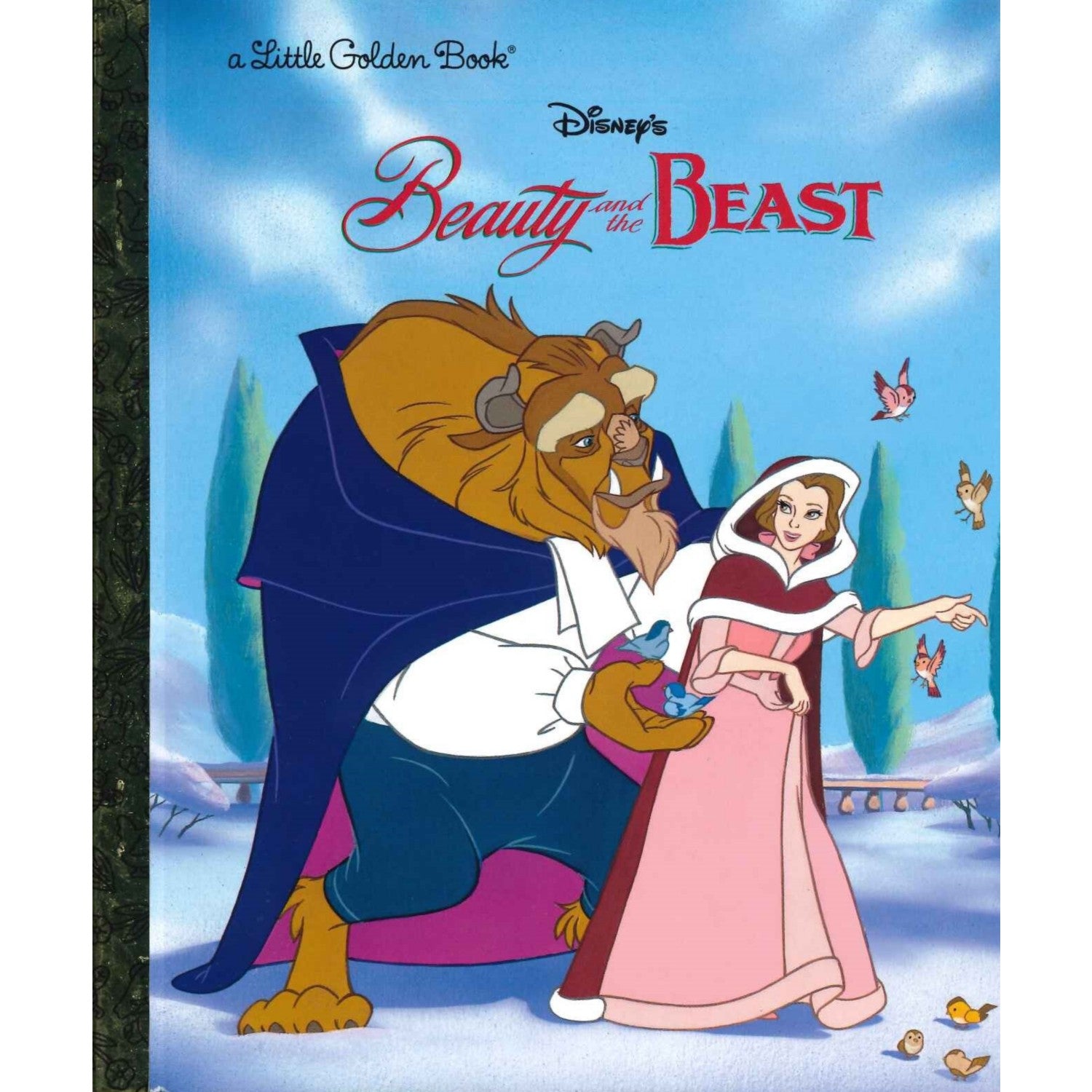 Animated version of “Beauty and the Beast” English version picture book