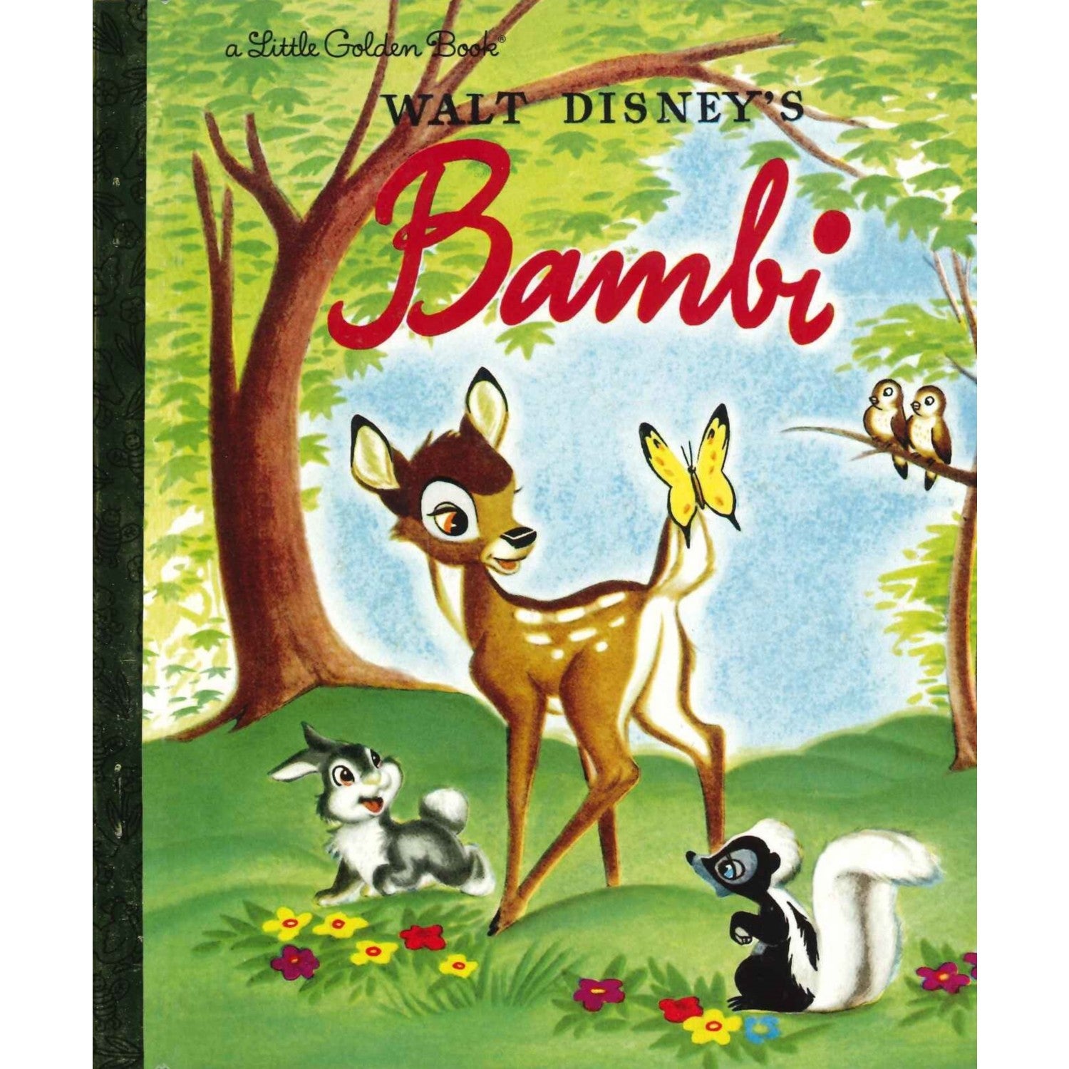 "Bambi" English version picture book