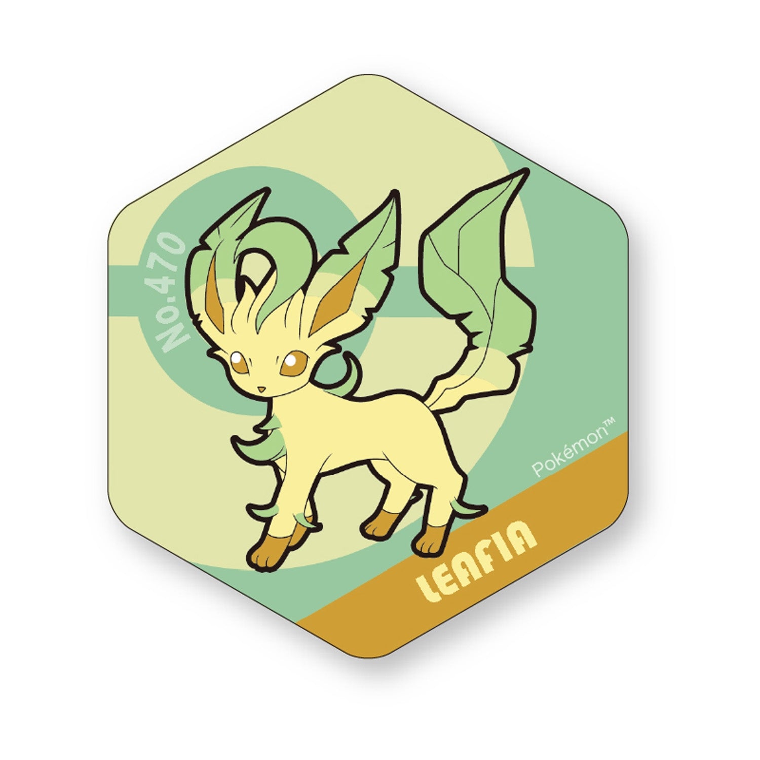 Honeycomb acrylic magnet BIG vol.3 Leafeon