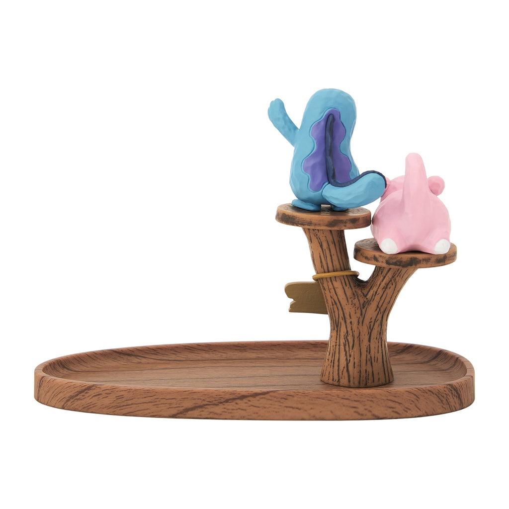 Authentic Japanese Pokemon Center item, Yadon & Nuo Wood Style Accessory Tray with unique design, from Japan