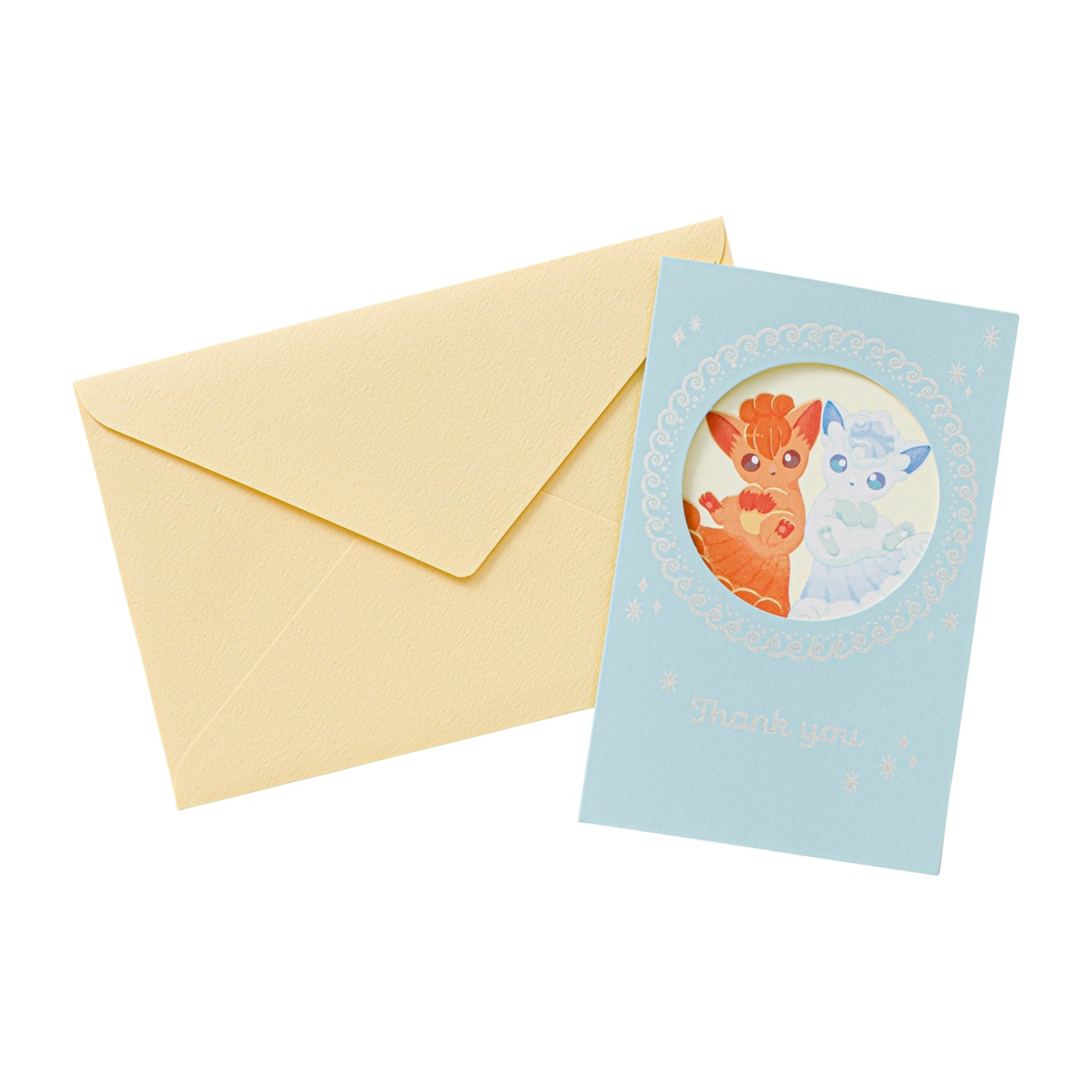 Mini Card Gratitude Nitamono Vulpix & Alolan Vulpix