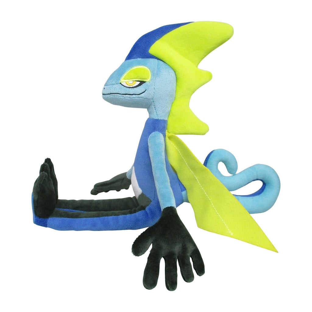 Inteleon plush toy sitting from Japan with cute expression