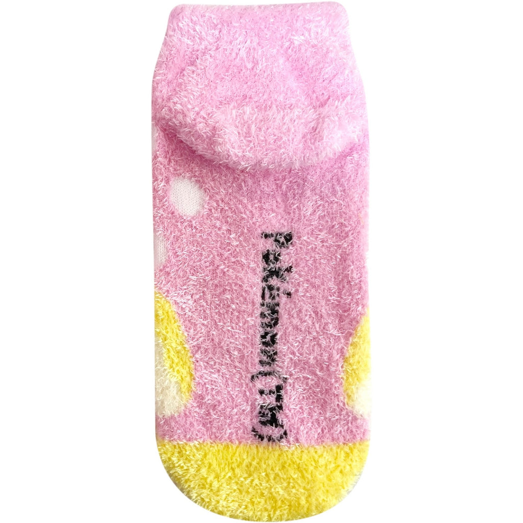 Fluffy socks Papi Mocchi dots (23-25cm)