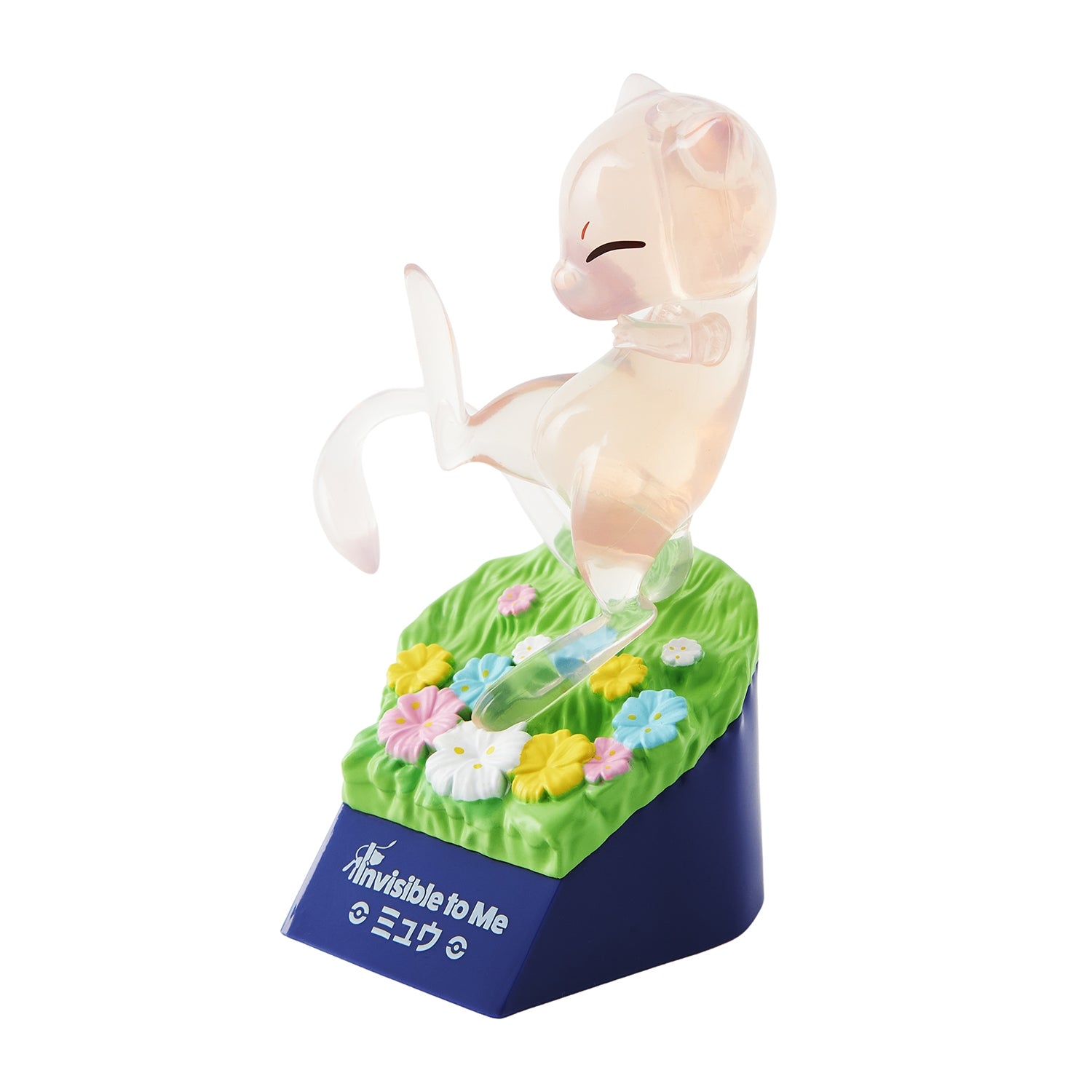 Pokemon Invisible to Me Mew figure, Japan exclusive, with detailed facial expression