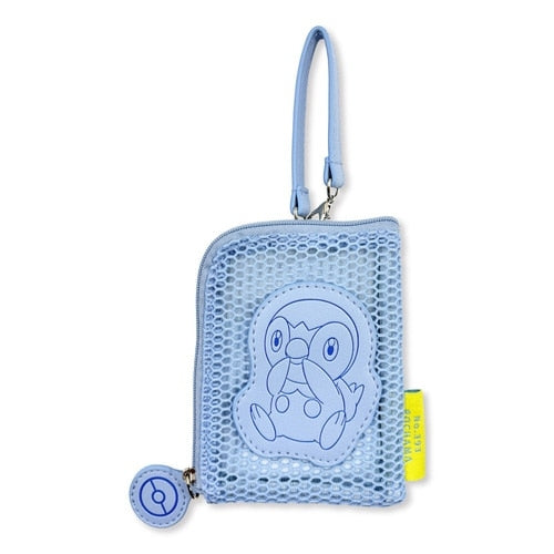 Mesh daily pass case pastel pochama