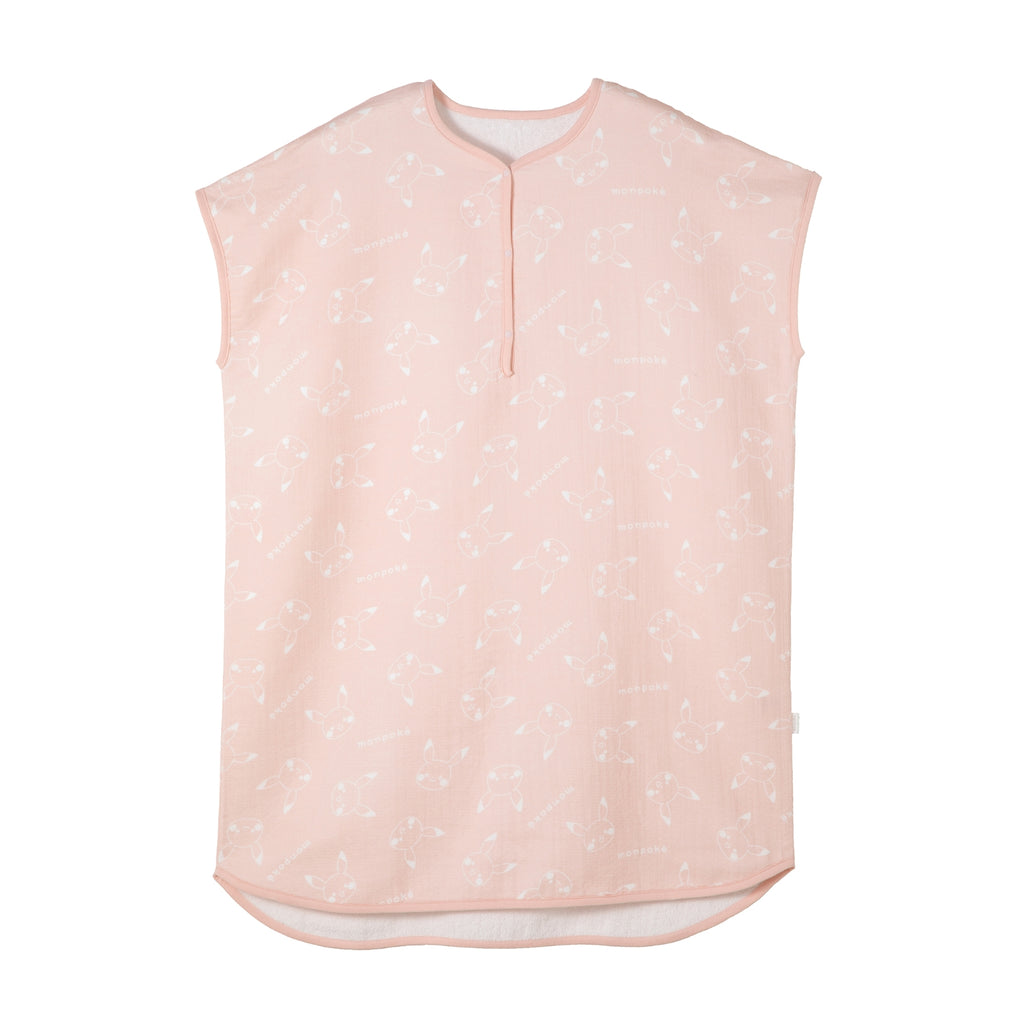 Monpoke Pikachu Bath Poncho Pink