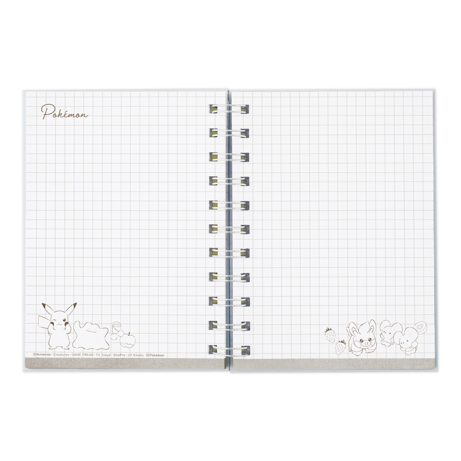 Japanese Pokemon notebook with unique vendor design, shipped from Japan