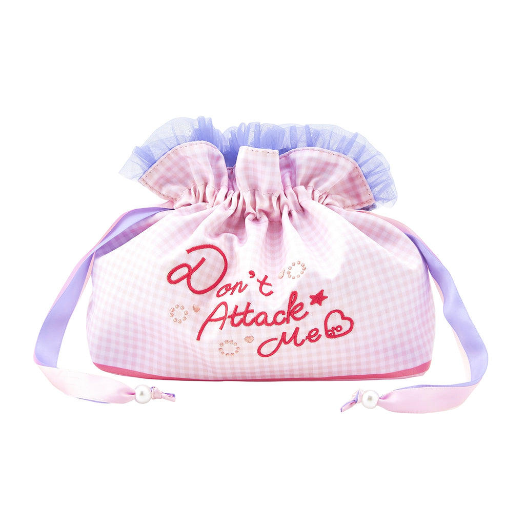 Reversible drawstring bag Don’t Attack Me
