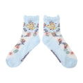 [Choose] Middle socks see-through Pikachu Pokémon Botanical Easter (23-25cm)