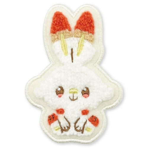 Scorbunny enamel pin with fire-type design from Japan