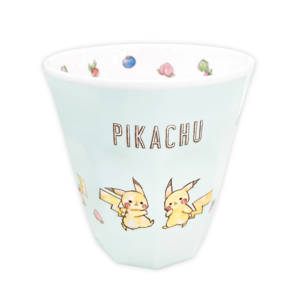 Pikachu melamine cup "Pikachu number025" full of mushrooms