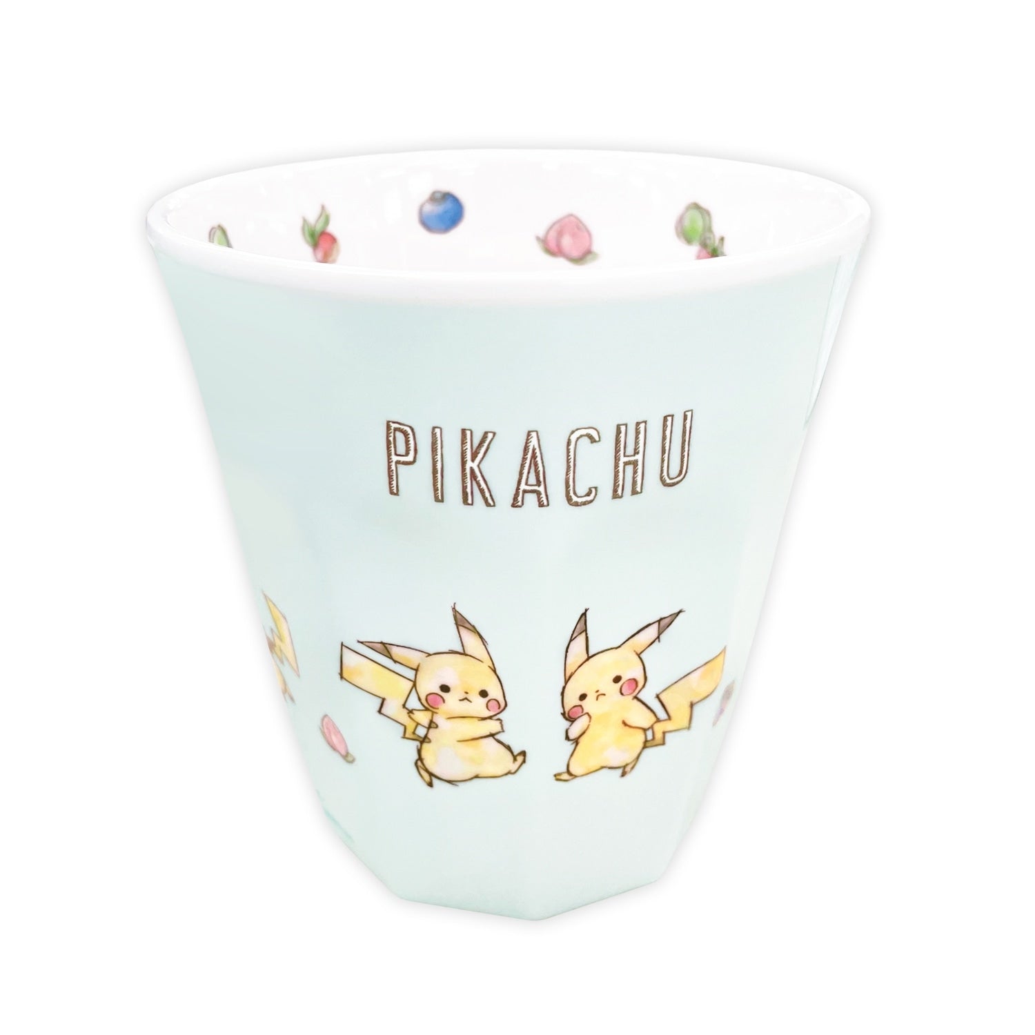 Pikachu melamine cup "Pikachu number025" full of mushrooms