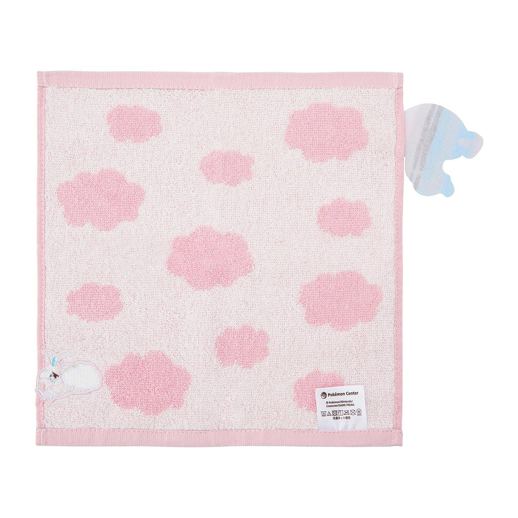 Close-up of Chirutto & Chiltaris on the hand towel, made in Japan