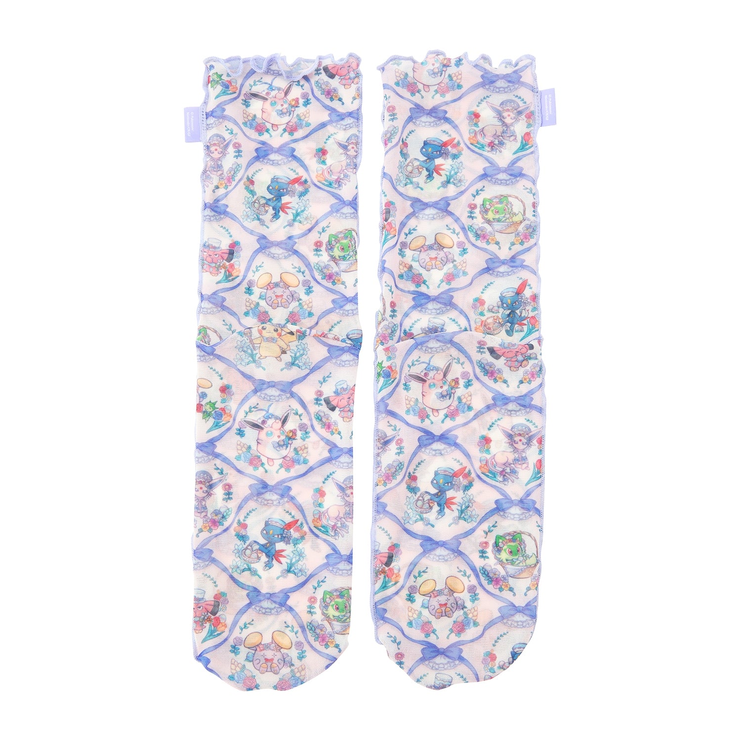 [Choice] Middle socks Sheer socks Pokémon Botanical Easter (23-25cm)