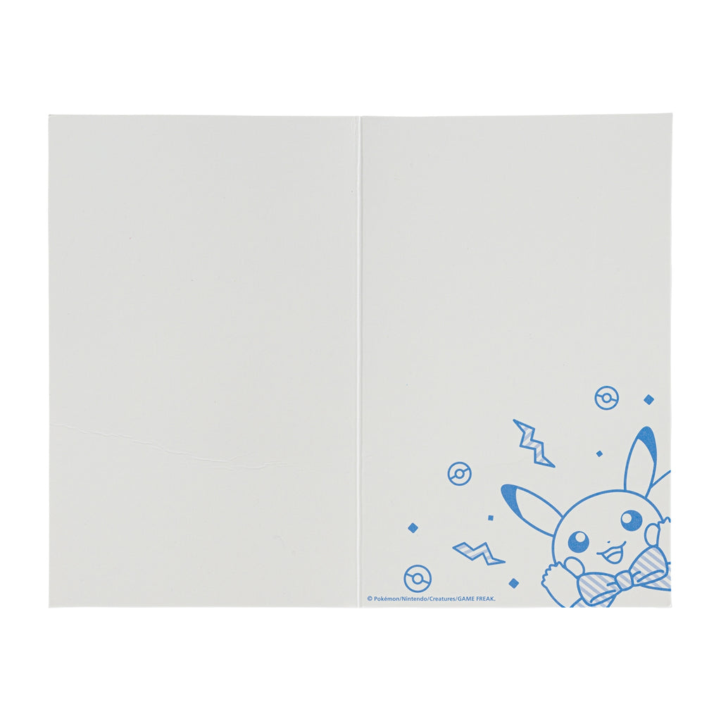 Greeting Card Multipurpose with Mini Mascot Pikachu