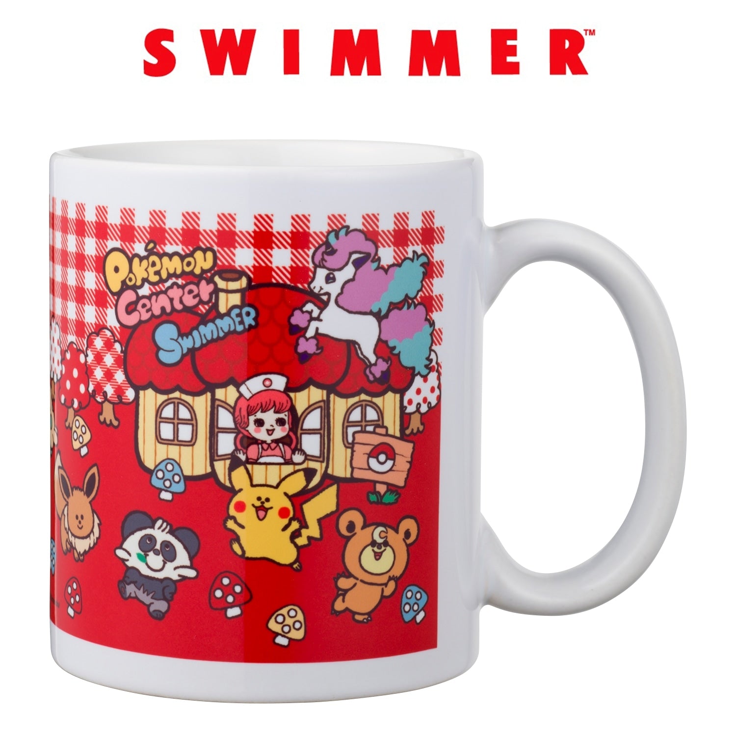 SWIMMER Mug Henteko Cute