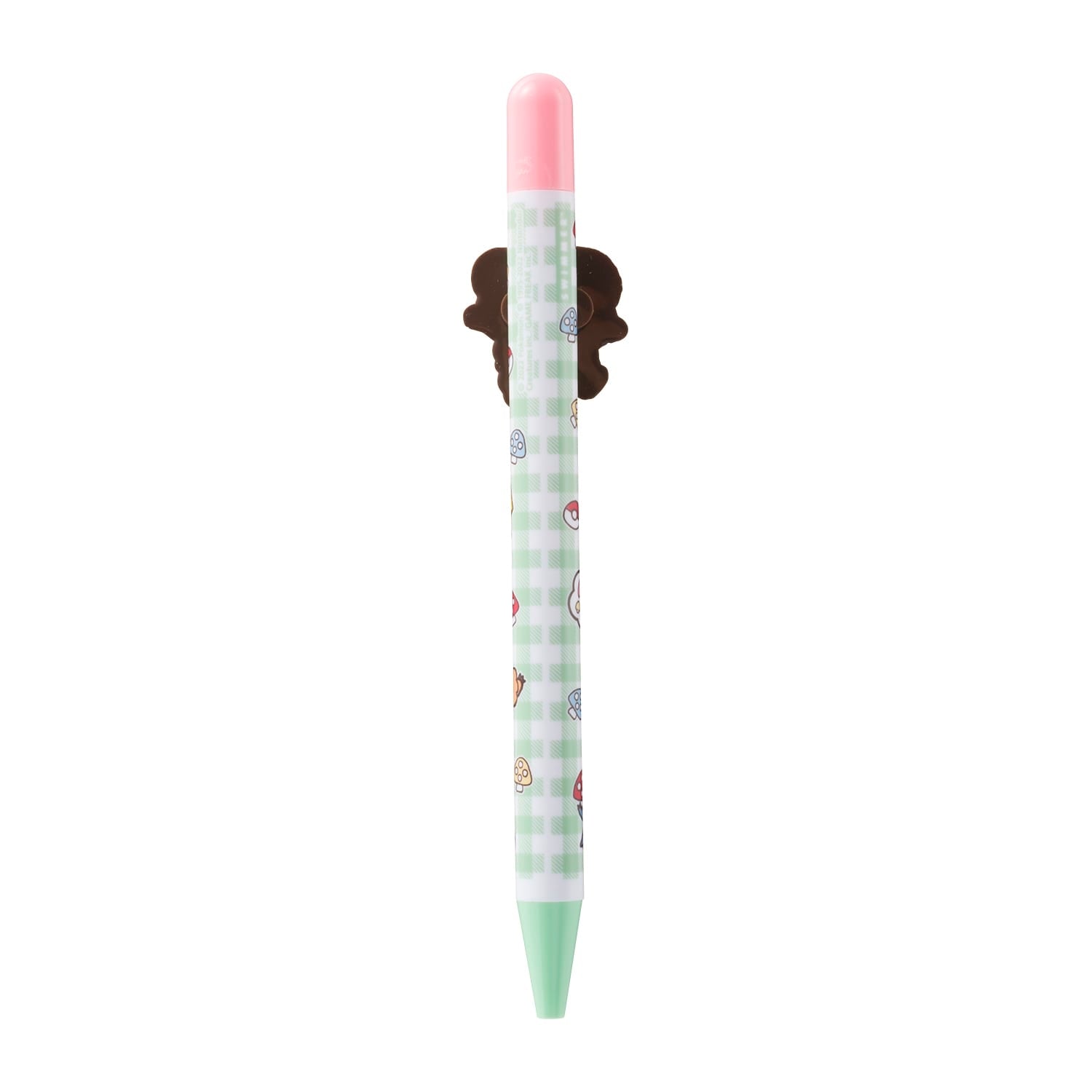 Close-up of Pancham on the pen, a Japan-exclusive item